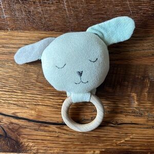 Meri Meri dog Rattle cotton Knit Toy